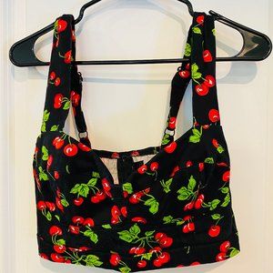 Courture For Every Body Cherry Crop Top